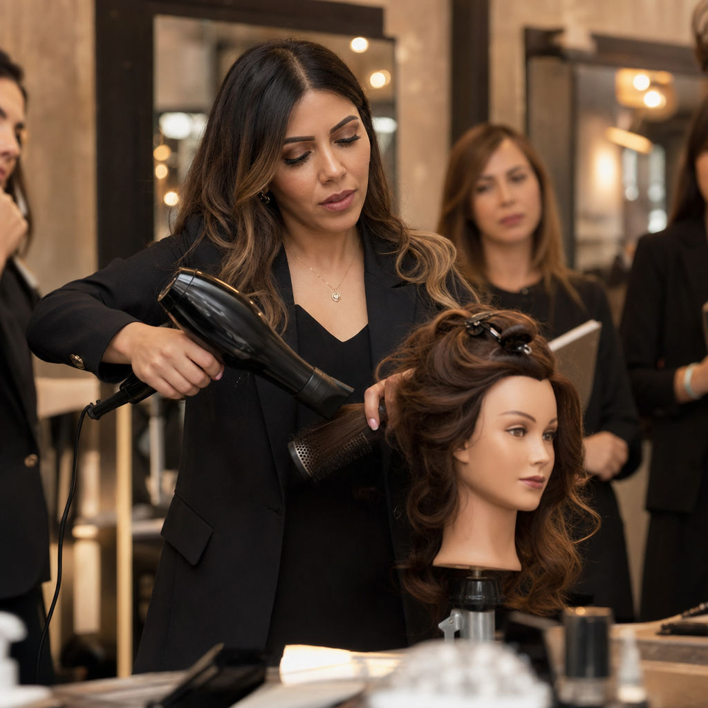 Professional in hands-on training